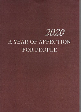 A YEAR OF AFFECTION FOR PEOPLE 2020 위대한 인민사랑의 2020년(영문)(화첩)